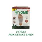 Bundeba Kıyome 10 Adet Ayak Detoks Bakım Pedi Stres Azaltıcı Ped