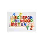 Bundera Montessori Ahşap Harfler Alfabe Eğitici Harfler Puzzle Bultak Çocuk Oyuncağı.