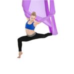Bundera Yoga Fly Hamağı Mor Yer Çekimsiz Tavana Askılı Fitness Pilates Hava Akrobasi Egzersiz Denge Aleti
