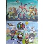 Bundle Island 2 Adet Puzzle Yap Boz (33CM*23CM*40PARÇA) (Toca Boca / Robotlar Figürlü) - Çok Renkli