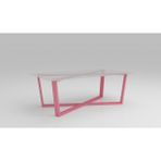 Bunelan Gralan Dikdörtgen Sehpa - Pembe - Renk