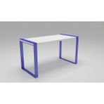 Bunelan Karolan Çalışma Masası - 130 x 65 x 73h - Mavi