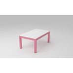 Bunelan Merlan Dikdörtgen Orta Sehpa - Pembe - Renk
