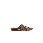 Buneo Shoes 01WU7424 Pudra Parlak Deri Kadın Sandalet