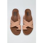 Buneo Shoes 01WU7428 Pudra Deri Kadın Sandalet