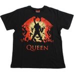 Bunlardan İstiyorum Queen The Show Must Go On Tişört Siyah