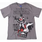 Bunlardan İstiyorum Superman Metropolis Tişört Gri