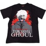 Bunlardan İstiyorum Tokyo Ghoul Kaneki Ken No:2 Tişört Siyah