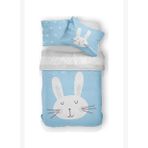 Bunny Mavi Genç Nevresim Takımı