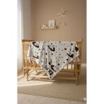 Bunny Peluş Bulut Bebek Battaniyesi - Zt600 Kahverengi-Beyaz