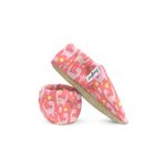 Bunnybons Pembe Dino Kaydırmaz Taban Bebek Patik