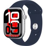 Bunnys Apple iPhone 14 Uyumlu Lacivert Akıllı Saat WATCH10 2025 Hediyeli Amoled Ekran - 46 mm