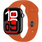Bunnys Apple iPhone 16 Uyumlu Turuncu Akıllı Saat WATCH10 2025 Hediyeli Amoled Ekran - 46 mm