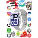 Bunnys General Mobile Gm 22 Uyumlu Su Geçirmez Akıllı Saat 45MM Kordon Hediyeli 4gb Amoled Ekran - 45 mm - Gri