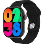 Bunnys Omix Uyumlu Akıllı Saat Amoled Ekran Konuşma Özellikli - 46 mm - Siyah - Siyah