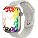 Bunnys Oppo Uyumlu Akıllı Saat Amoled Ekran Konuşma Özellikli - 46 mm - Bej