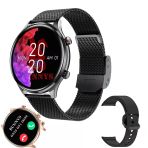 Bunnys Samsung Galaxy Z Flip6 Uyumlu Su Geçirmez Akıllı Saat Mini 1.32 İnç Amoled