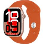 Bunnys Samsung Galaxy Z Fold2 Uyumlu Turuncu Akıllı Saat WATCH10 2025 Hediyeli Amoled Ekran - 46 mm