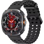 Bunnys Watch Ultra Samsung Galaxy M35 Uyumlu Akıllı Saat 1.43 Inç Kordonlu - Siyah - 49 mm