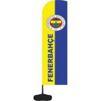 Burada Reklam ve Medikal Fenerbahçe Temalı Olta Yelken Bayrak 75 x 300 cm A+ Kumaş