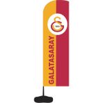 Burada Reklam ve Medikal Galatasaray Temalı Olta Yelken Bayrak 75 x 300 cm A+ Kumaş