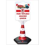 Burada Reklam ve Medikal Park Yapılmaz Aracınız Çekilir Büyük Reklam Park ve Kaldırım Dubası 118 cm A+Plus Plastik