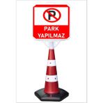 Burada Reklam ve Medikal Reklam Park Dubası Uzun Jumbo 55X50 Park Yapılmaz Kaldırım Yönlendirme A+ Plastik 146 cm