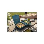 Buradabuldun Bölmeli Saklama Ve Yemek Kabı - Bpa Sız Sağlıklı - Kilit Kapak - Taşınabilir Lunchbox- Su Yeşili