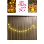 buradanaldım 3 Metre 16 Kardan Adam Led Işığı Led Aydınlatması Animasyonlu, Yılbaşı Parti Süs Işıklandırma,