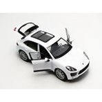 Burago 1:24 Ölçekli Porsche Macan Model Araba Beyaz