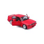 Burago BMW 3 Series M3 E30 1988 Model Araba, 1:24 Ölçek, Kırmızı