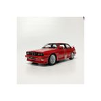 Burago BMW M3 1988 E30, 1/24 Ölçek, Metal, Lisanslı Ürün, Kırmızı