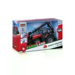 Burago BRGMSFR5289 Massey Ferguson Die-Cast Metal Traktör 1/32