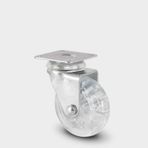 Burak 0512 SVT Şeffaf 50 mm Tablalı Tekerlek
