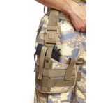 Burak Askeri Malzeme Sağ El Hava Kuvvetleri Kamuflaj Renk Tek Bağlantılı Airsoft Palaskaya Kemere Geçirmeli impertex Bacak Silah Kılıfı