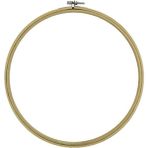 Burake Takı Yapımı Hediyeler Için Yuvarlak Ahşap Çerçeveler Nakış Davulları 23 cm 9 Inç (Yurt Dışından)