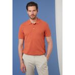 Buratti % 100 Pamuk Düğmeli Polo T Shirt Erkek Polo 5902127 - XL - Tarçın
