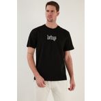 Buratti % 100 Pamuk Relaxed Fit Bisiklet Yaka T Shirt Erkek T Shirt 5902637