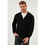 Buratti 456205 Erkek Siyah Hırka