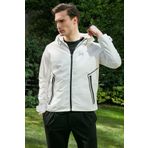 Buratti 497LUKE Kapüşonlu Fermuarlı Regular Fit Beyaz Erkek Mont