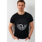 Buratti 541PUSULA Siyah Erkek Tshirt