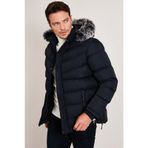 Buratti 5761080B Lacivert Erkek Mont