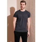 Buratti Bisiklet Yaka % 100 Pamuklu Slim Fit T Shirt Erkek T SHİRT 541UNEXPLORED24