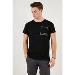 Buratti Bisiklet Yaka Pamuklu Slim Fit T Shirt Erkek T SHİRT 541REWORK