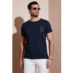 Buratti Bisiklet Yaka Pamuklu Slim Fit T Shirt Erkek T SHİRT Babalar Günü Özel 541QUINT