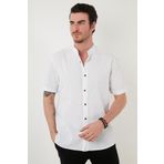 Buratti CF21S113899 Beyaz Erkek Gömlek