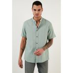 Buratti CF21S113899 Elma Yeşili Erkek Gömlek