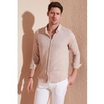 Buratti CF23S112237 Taş Rengi Erkek Gömlek
