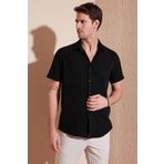 Buratti CF23S113139 Siyah Erkek Gömlek
