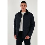 Buratti Kapitoneli Regular Fit Kadife Detaylı Mont Erkek MONT 497LEROY